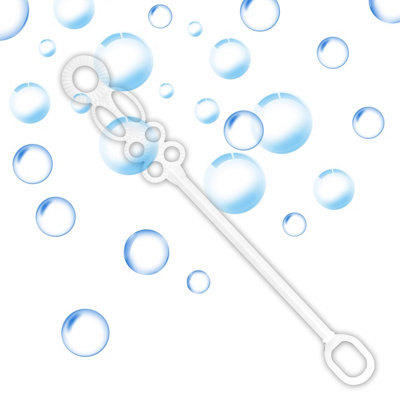Bubble Solution 1 Litre Bubbles Mixture with Bubble Wand - Laeto Bubble Waves INCLUDES FREE DELIVERY