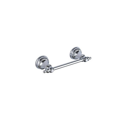 HOYOJU Toilet Paper Holder With Phone Shelf - Stainless Steel Wall Mount, Polished Chrome