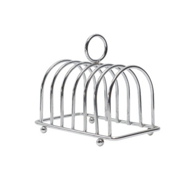 Buckingham 6 Slice Toast Rack 14.5 cm - Chrome