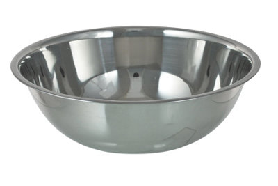 Buckingham Deep Salad Mixing Bowl Premium Stainless Steel for Mixing, Serving, and Food Preparation (55 cm)