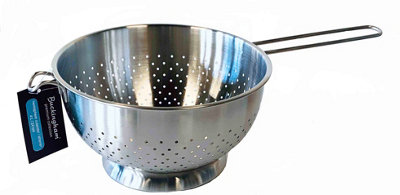 Buckingham Hemisphere Colander Strainer Stainless Steel with Handle  24 cm