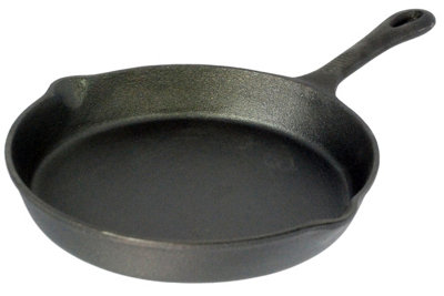 Buckingham Pre-Seasoned Cast Iron Frying Pan 25  cm