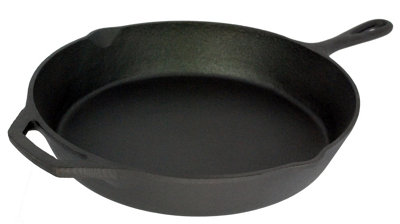 Buckingham Pre Seasoned Cast Iron Skillet Frying Pan 31 cm