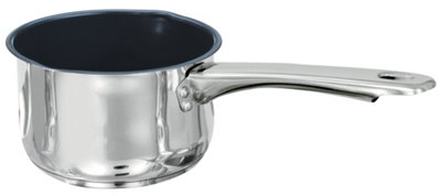 Buckingham Premium Induction Stainless Steel Milk Pan 14 cm