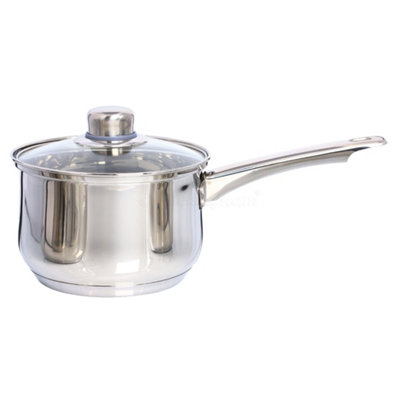 buckingham-stainless-steel-deep-saucepan-with-glass-lid-18-cm