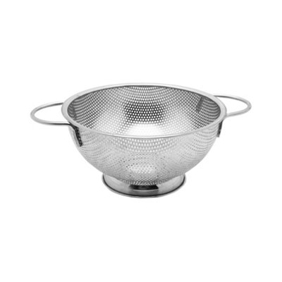 Buckingham Stainless Steel Micro-perforated Deep Colander / Strainer  31.5 cm