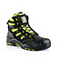 Buckler Boots BuckzViz High Viz Yellow Lace Safety Work Boots UK Sizes 8
