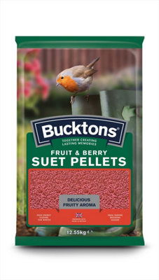 Bucktons Suet Pellets Fruit And Berry 12.55kg