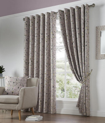 Bud Ring Top Curtains 168cm x 183cm