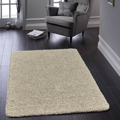 Buddy Stone Washable Plain Rug By Origins-100cm X 150cm