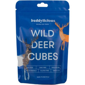 Buddylicious 100% Natural Wild Deer Dog Treats GMO Free Gluten Free
