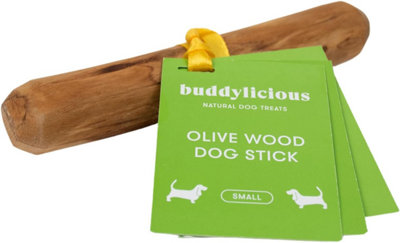 Buddylicious Dog Chew Treat Natural Olive Sticks Eco Olive Wood Dog  Small for Dogs upto 10KG