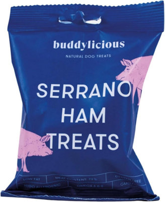 Buddylicious  Dog Treats Chews Natural HealthySerrano Gluten Free Omega 6 & 9 - Ham Price Comparisons | Compare The Build