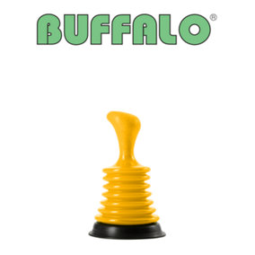Buffalo Mini Sink & Basin Plunger Yellow