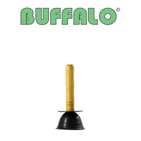 Buffalo Small Rubber Cup Sink & Basin Plunger