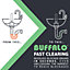 Buffalo Small Rubber Cup Sink & Basin Plunger