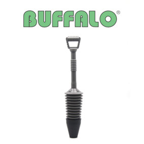Buffalo Toilet Plunger PRO with Rubber Seal