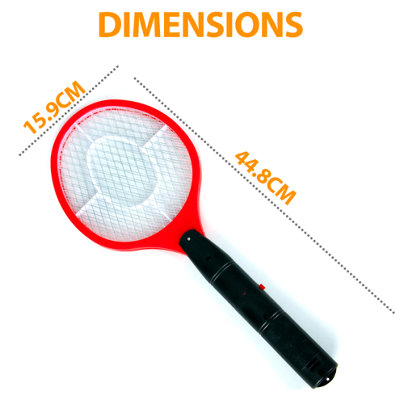 BUG BAT FLY MOSQUITO INSECT KILLER TRAP SWAT SWATTER RACKET