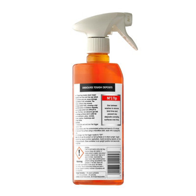 Bug Sap and Insect Remover CarPlan No.1 Super Bug Spray with Trigger 600ml x12 - 6