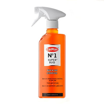 Bug Sap and Insect Remover CarPlan No.1 Super Bug Spray with Trigger 600ml
