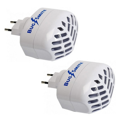 Bug Smite 2PC 8.5W UV Light European Travel Plug Set