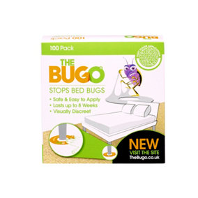 Bugo Soft Floor Bed Bug Detector and Trap Pack of 100