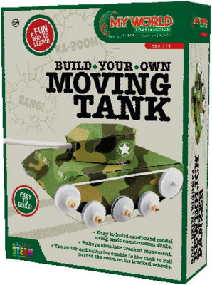 Build Your Own Moving Tank Construction Kit