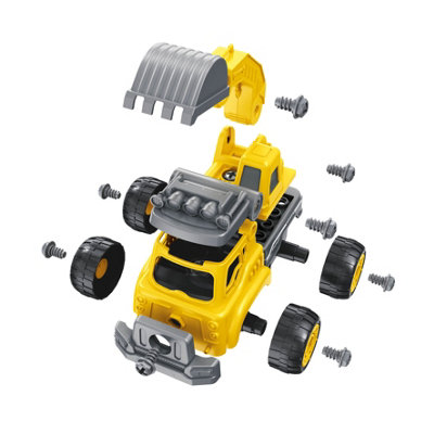 Build Your Own RC Construction Truck Motorised Model Remote Control ...