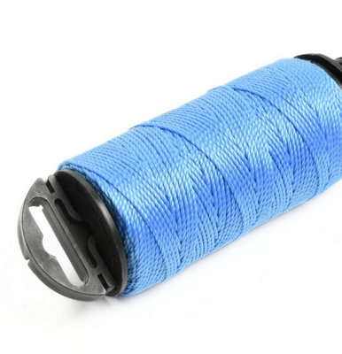 Building Line Brick Laying Rope 1.5mm 100m Masonry Line surveying Blue ...