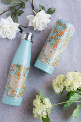Built V&A 500ml Double Walled Stainless Steel Water Bottle Cockatoo
