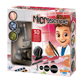 Buki Science Microscope & 30 Experiments Kit