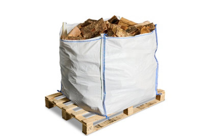 Bulk Bag of Birch Kiln Dried Firewood Logs