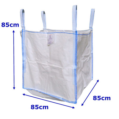 Bulk Bags 1 Ton 85cm x 85cm x 85cm FIBC Empty  (Pack of 2)
