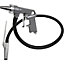 BULK FEED Sandblasting Gun - 6mm Nozzle Sand Chilled Iron & Glass - 1m Grit Hose
