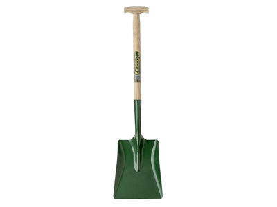 Bulldog 2SM2T 2SM2T Open Socket Square Shovel No.2 T-Handle BUL2SM2T