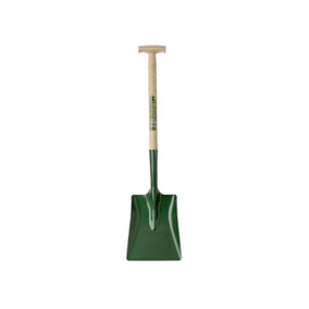 Bulldog 2SM2T 2SM2T Open Socket Square Shovel No.2 T-Handle BUL2SM2T