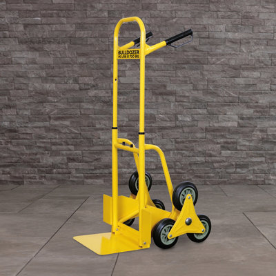 BULLDOZER 200kg Hand Truck For Stairs Tri-Star Wheel Footplate Adjustable