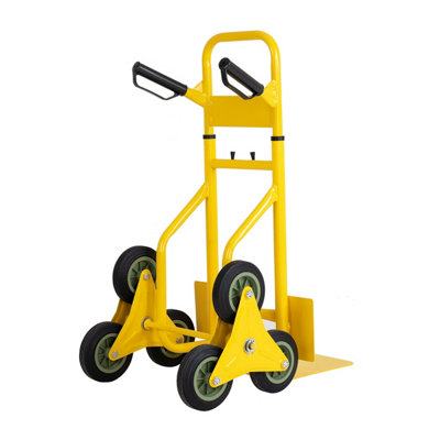 BULLDOZER 200kg Hand Truck For Stairs Tri-Star Wheel Footplate Adjustable - 4