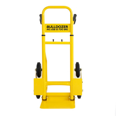 BULLDOZER 200kg Hand Truck For Stairs Tri-Star Wheel Footplate Adjustable - 7