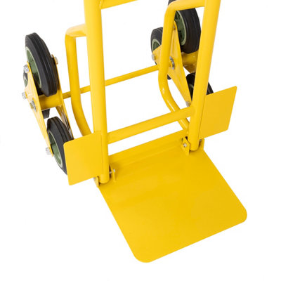 BULLDOZER 200kg Hand Truck For Stairs Tri-Star Wheel Footplate Adjustable - 9