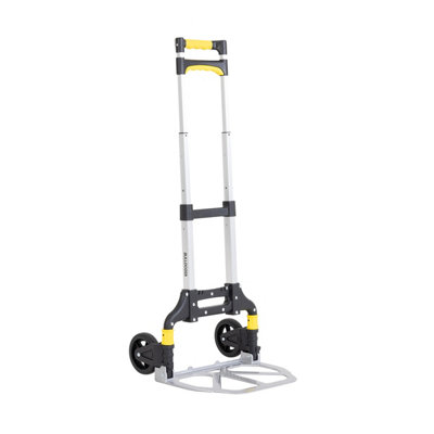 BULLDOZER 70kg Foldable Hand Truck Trolley Height Adjustable Handle Compact - 3