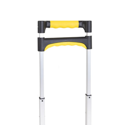 BULLDOZER 70kg Foldable Hand Truck Trolley Height Adjustable Handle Compact - 5