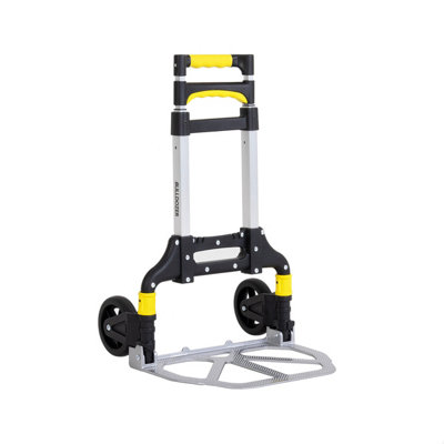 BULLDOZER 70kg Foldable Hand Truck Trolley Height Adjustable Handle Compact - 9