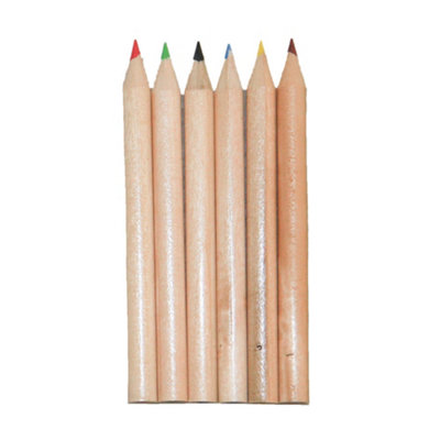Bullet 8 Piece Colouring Set Brown (9 x 7 x 1.4 cm)