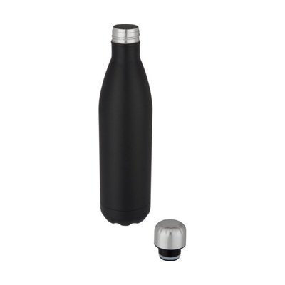 Bullet Cove Stainless Steel Water Bottle Black/Silver (One Size)