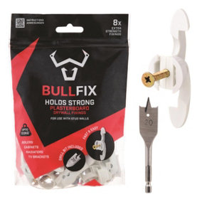 Bullfix Extra Heavy Duty Plasterboard Fixings - Starter Kit