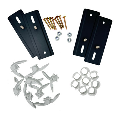 Bullfix Radiator Support Bracket, Medium, Anthracite for Installing ...