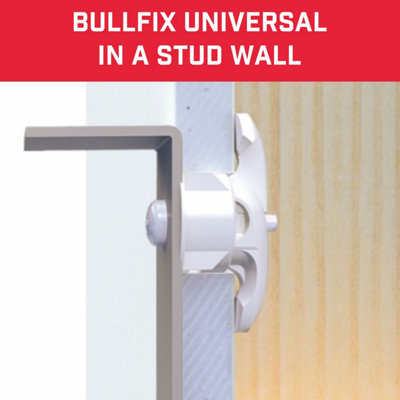 Bullfix Universal Heavy Duty Plasterboard Fixings Pack of 24