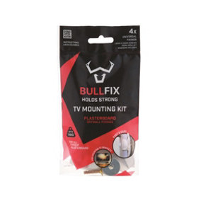 Bullfix Universal Heavy Duty Plasterboard Fixings - TV Kit