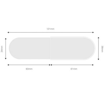 Bullnose Window Sill Cover Board Round Short End Cap(Pair)